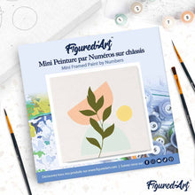Afbeelding in Gallery-weergave laden, Mini Schilderen op Nummer met Frame - Plant 4