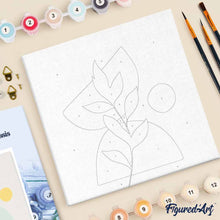 Afbeelding in Gallery-weergave laden, Mini Schilderen op Nummer met Frame - Plant 4