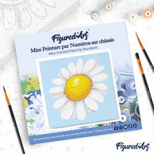 Afbeelding in Gallery-weergave laden, Mini Schilderen op Nummer met Frame - Mooi Madeliefje