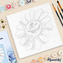 Afbeelding in Gallery-weergave laden, Mini Schilderen op Nummer met Frame - Mooi Madeliefje