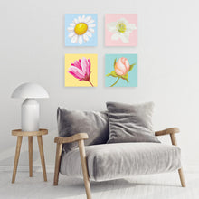 Afbeelding in Gallery-weergave laden, Mini Schilderen op Nummer met Frame - Bloemknop