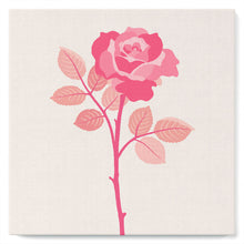 Afbeelding in Gallery-weergave laden, Mini Schilderen op Nummer met Frame - Roos aan stengel