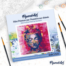 Afbeelding in Gallery-weergave laden, Mini Schilderen op Nummer met Frame - Kostbare Boeddha