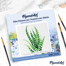 Afbeelding in Gallery-weergave laden, Mini Schilderen op Nummer met Frame - Vetplant