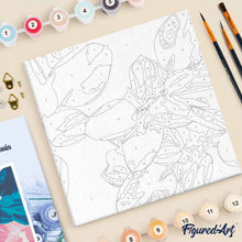 Afbeelding in Gallery-weergave laden, Mini Schilderen op Nummer met Frame - Gebladerte 2