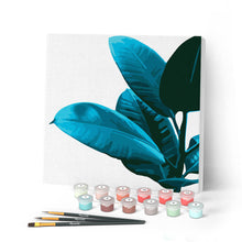 Afbeelding in Gallery-weergave laden, Mini Peinture par Numéros petit format 20x20cm avec cadre Caoutchouc