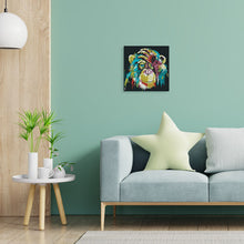 Afbeelding in Gallery-weergave laden, Mini Schilderen op Nummer met Frame - Baviaan Pop Art