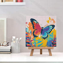 Afbeelding in Gallery-weergave laden, Mini Schilderen op Nummer met Frame - Tropische Vlinder