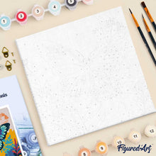 Afbeelding in Gallery-weergave laden, Mini Schilderen op Nummer met Frame - Tropische Vlinder