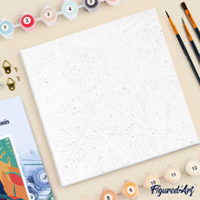 Afbeelding in Gallery-weergave laden, Mini Schilderen op Nummer met Frame - Tropische Papegaai