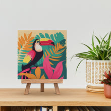 Afbeelding in Gallery-weergave laden, Mini Schilderen op Nummer met Frame - Tropische Toekan