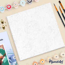 Afbeelding in Gallery-weergave laden, Mini Schilderen op Nummer met Frame - Tropische Luiaard