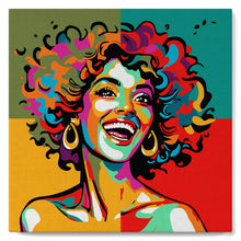 Afbeelding in Gallery-weergave laden, Mini Schilderen op Nummer met Frame - Energieke Latina Pop Art