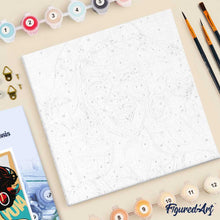 Afbeelding in Gallery-weergave laden, Mini Schilderen op Nummer met Frame - Charismatische Vrouw Pop Art