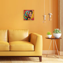 Afbeelding in Gallery-weergave laden, Mini Schilderen op Nummer met Frame - Exotische Schoonheid Pop Art