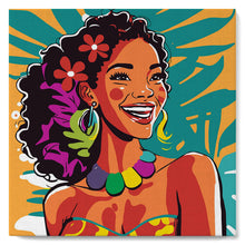 Afbeelding in Gallery-weergave laden, Mini Schilderen op Nummer met Frame - Eilander Schoonheid Pop Art
