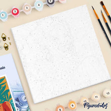 Afbeelding in Gallery-weergave laden, Mini Schilderen op Nummer met Frame - Eilander Schoonheid Pop Art