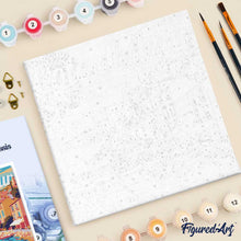 Afbeelding in Gallery-weergave laden, Mini Schilderen op Nummer met Frame - Reisposter Cote d'Azur