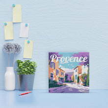 Afbeelding in Gallery-weergave laden, Mini Schilderen op Nummer met Frame - Reisposter Provence Lente