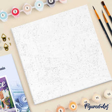 Afbeelding in Gallery-weergave laden, Mini Schilderen op Nummer met Frame - Reisposter Provence Lente