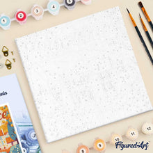 Afbeelding in Gallery-weergave laden, Mini Schilderen op Nummer met Frame - Reisposter Provence Herfst