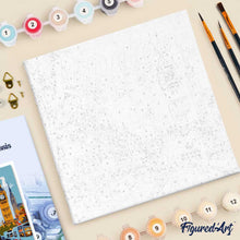 Afbeelding in Gallery-weergave laden, Mini Schilderen op Nummer met Frame - Reisposter Londen