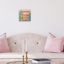 Afbeelding in Gallery-weergave laden, Mini Schilderen op Nummer met Frame - Reisposter Luzern