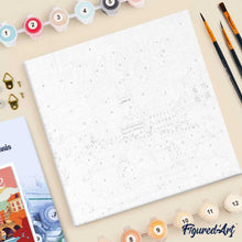 Afbeelding in Gallery-weergave laden, Mini Schilderen op Nummer met Frame - Reisposter Prague