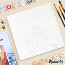 Afbeelding in Gallery-weergave laden, Mini Schilderen op Nummer met Frame - Reisposter Berlijn