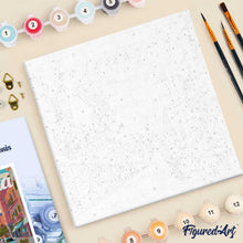 Afbeelding in Gallery-weergave laden, Mini Schilderen op Nummer met Frame - Reisposter Valencia