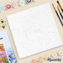 Afbeelding in Gallery-weergave laden, Mini Schilderen op Nummer met Frame - Reisposter Toscane Lente