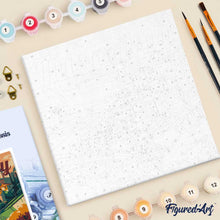 Afbeelding in Gallery-weergave laden, Mini Schilderen op Nummer met Frame - Reisposter Toscane Zomer