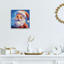 Afbeelding in Gallery-weergave laden, Mini Schilderen op Nummer met Frame - Lachende Kerstman