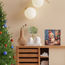 Afbeelding in Gallery-weergave laden, Mini Schilderen op Nummer met Frame - Blije Sneeuwpop in de Kamer