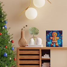 Afbeelding in Gallery-weergave laden, Mini Schilderen op Nummer met Frame - Peperkoek mannetje