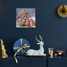 Afbeelding in Gallery-weergave laden, Mini Schilderen op Nummer met Frame - Teddybeer en de Cadeaus