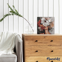 Afbeelding in Gallery-weergave laden, Mini Schilderen op Nummer met Frame - Schoonheid achter Bloemen