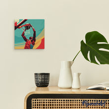Afbeelding in Gallery-weergave laden, Mini Schilderen op Nummer met Frame - Sportaffiche Basketbal