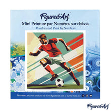 Afbeelding in Gallery-weergave laden, Mini Schilderen op Nummer met Frame - Sportaffiche Voetbal