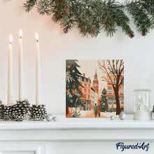 Afbeelding in Gallery-weergave laden, Mini Schilderen op Nummer met Frame - Kerstmis in Londen