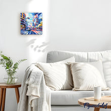 Afbeelding in Gallery-weergave laden, Mini Schilderen op Nummer met Frame - Shibuya Pop Art