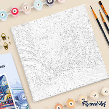 Afbeelding in Gallery-weergave laden, Mini Schilderen op Nummer met Frame - Shibuya Pop Art