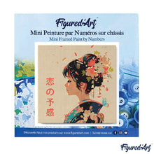 Afbeelding in Gallery-weergave laden, Mini Schilderen op Nummer met Frame - Japanse Geur van Liefde