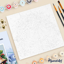 Afbeelding in Gallery-weergave laden, Mini Schilderen op Nummer met Frame - Kerstklokken