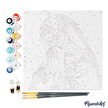 Afbeelding in Gallery-weergave laden, Mini Schilderen op Nummer met Frame - Biddende Maria