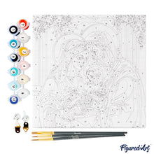 Afbeelding in Gallery-weergave laden, Mini Schilderen op Nummer met Frame - Heilige Familie