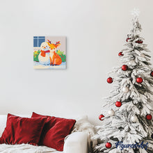 Afbeelding in Gallery-weergave laden, Mini Schilderen op Nummer met Frame - Kerstvrienden