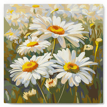 Afbeelding in Gallery-weergave laden, Mini Schilderen op Nummer met Frame - Madeliefjes