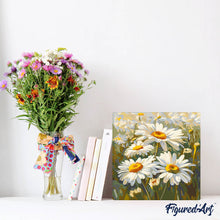 Afbeelding in Gallery-weergave laden, Mini Schilderen op Nummer met Frame - Madeliefjes