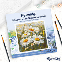 Afbeelding in Gallery-weergave laden, Mini Schilderen op Nummer met Frame - Madeliefjes